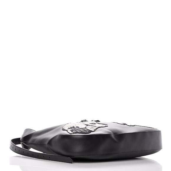 GUCCI CALFSKIN KING CHARLES SPANIEL DOGS EMBROIDERED DIONYSUS HOBO-LIMITED - Picture 2 of 3